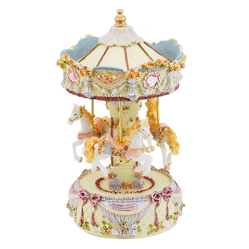 Musical Carousel with horses